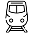 Railways & Metro Icon Black
